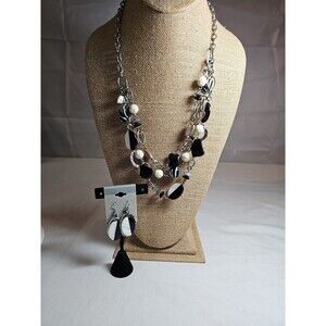 Ruby rd. Necklace and matching earrings set